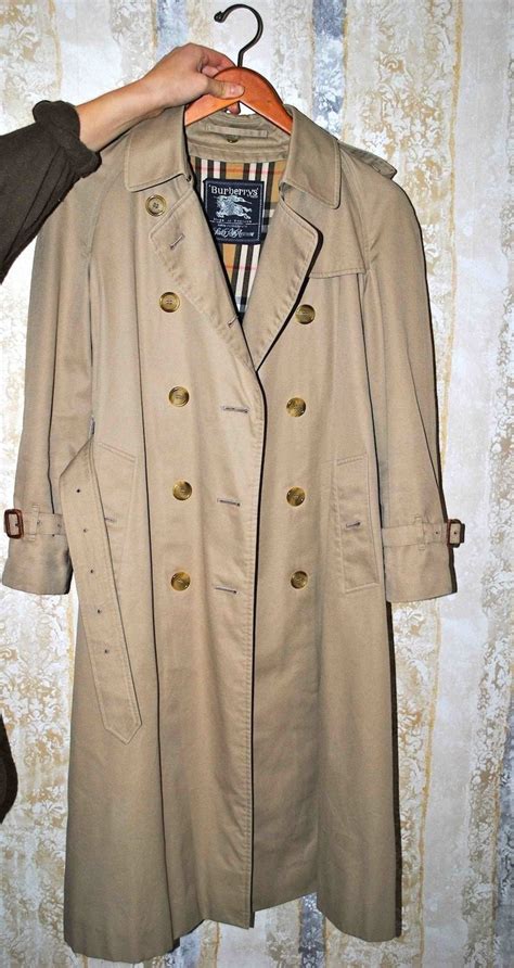 vintage burberry trench coat london